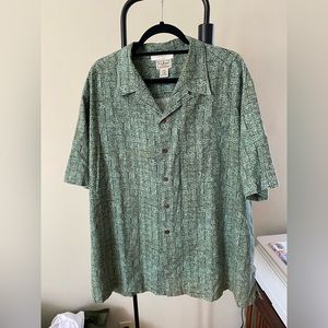 Vintage LL bean short sleeve button down